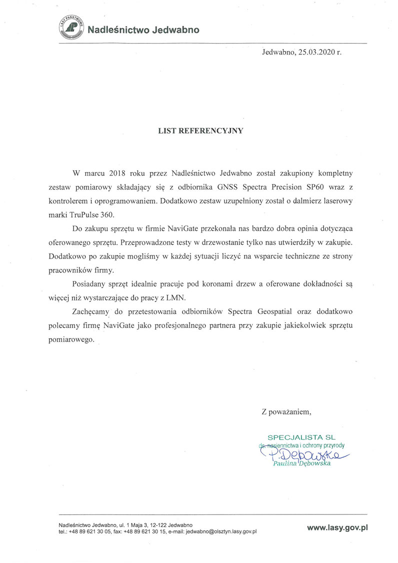 Nadleśnictwo Jedwabno