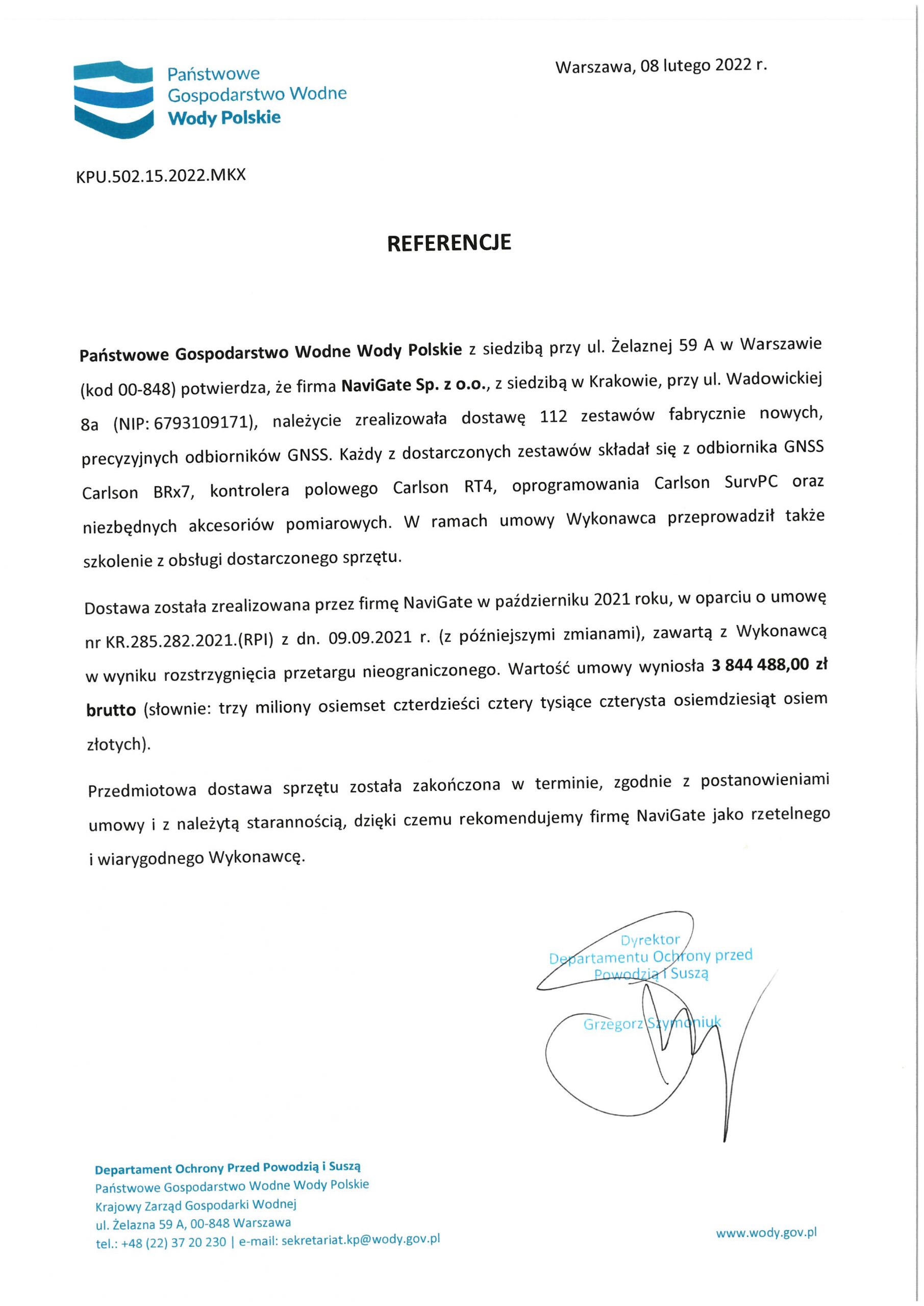 Państwowe Gospodarstwo Wodne Wody Polskie