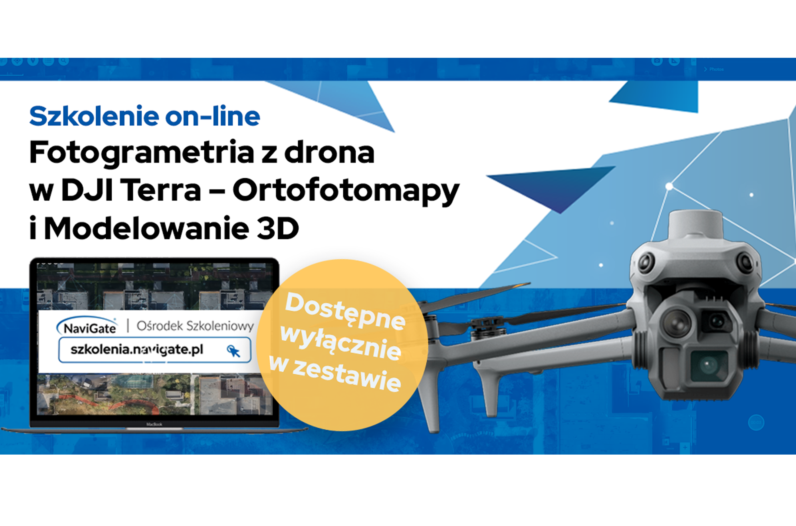 Szkolenie on-line dla użytkowników DJI Matrice 4E i DJI Terra