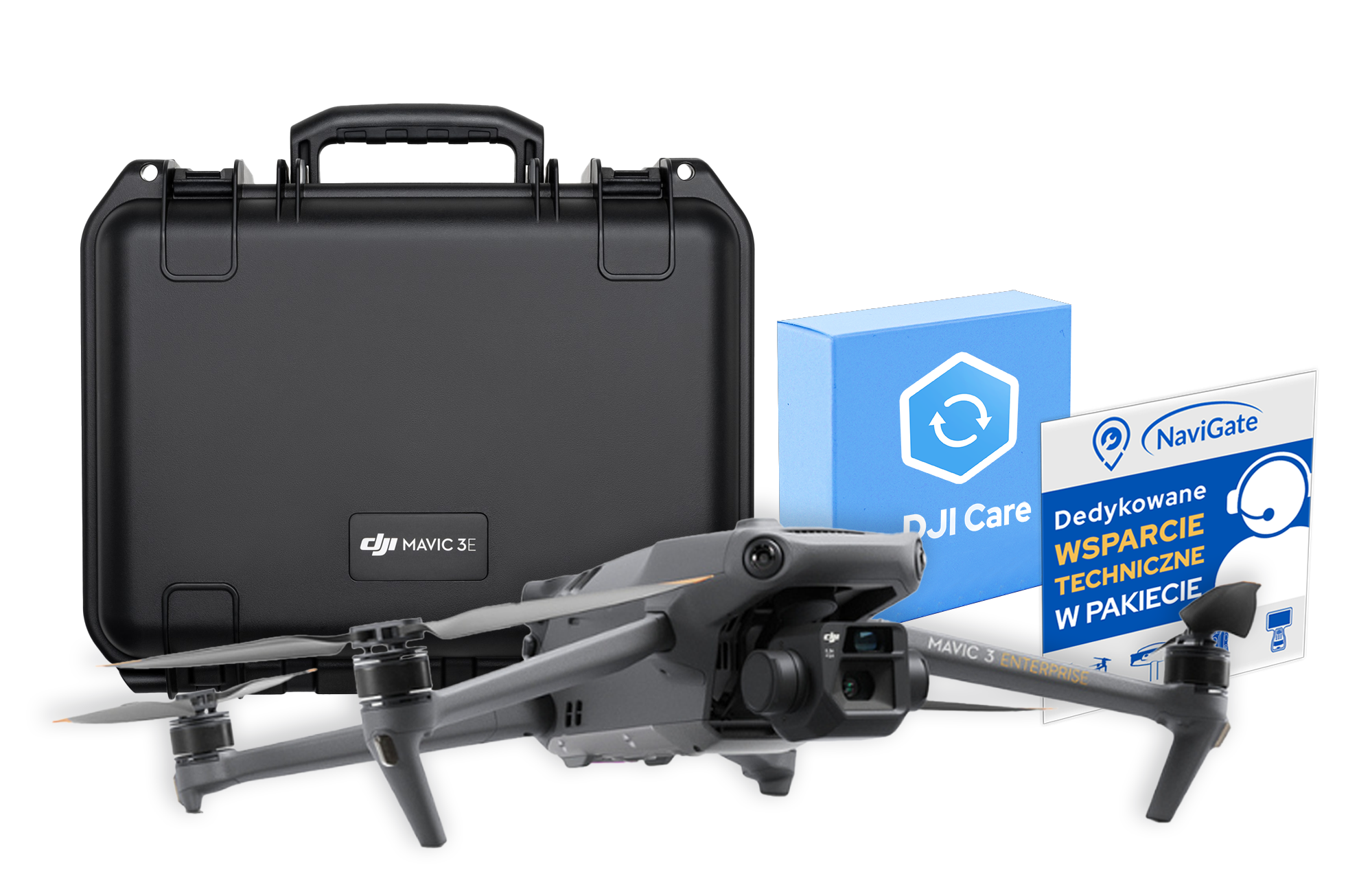 DJI Mavic 3 Enterprise z ubezpieczeniem DJI Care – Klasa C1